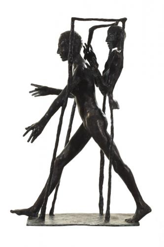 Aus der Konstruktion II (Abb. 1/2), 100 cm, 2013 - IMG 6091