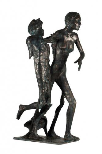  Der Durchbruch (Abb. 1/3), 95 cm, 2018 - IMG 9031