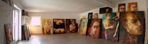 phoca thumb l Titus Lerner Atelier Panorama neuer Atelierraum 001